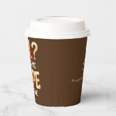 PSL vs. Kape Filipino Autumn Coffee Humor Papieren Bekers (Links)