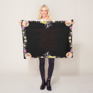 PSLAM-11ת De Heer is in zijn heilige tempel, Fleece Deken