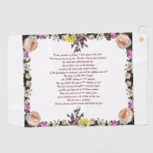 PSLAM-11ת De Heer is in zijn heilige tempel, Golfhanddoek (Horizontaal)