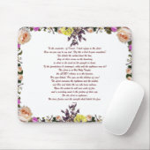 PSLAM-11ת De Heer is in zijn heilige tempel, Muismat (Met muis)