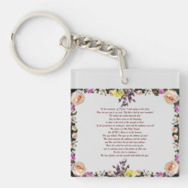 PSLAM-11ת De Heer is in zijn heilige tempel, Sleutelhanger