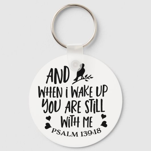 Pslam 139:18 Sleutelhanger (Voorkant)