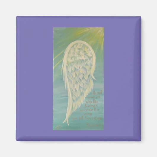 Pslam 91 Wing Magnet (Voorkant)