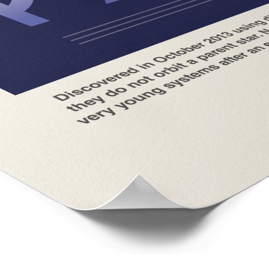 PSO J318.5-22 - Ruimtetoerisme Poster (Hoek)