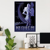 PSO J318.5-22 - Waar de nachtleven nooit eindigt Poster (Thuiskantoor)