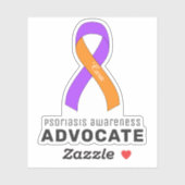 Psoriasis Awareness Vinyl Sticker (Vel)