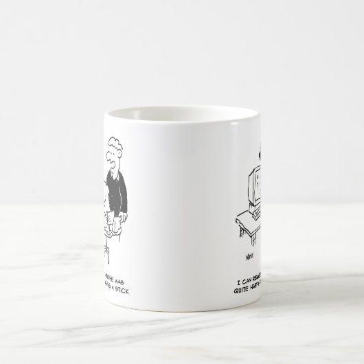 Pspelen van honden koffiemok (Center)