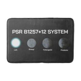 PSR B1257+12 Systeem Badmat
