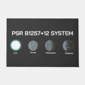 PSR B1257+12 Systeem Deurmat (Voorkant)
