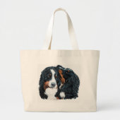 Psssst Grote Tote Bag (Voorkant)