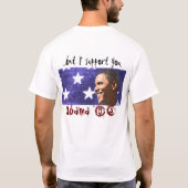Psst. Barack T-shirt (Achterkant)