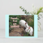 Psst, je bent uitgenodigd. kaart (Staand voorkant)