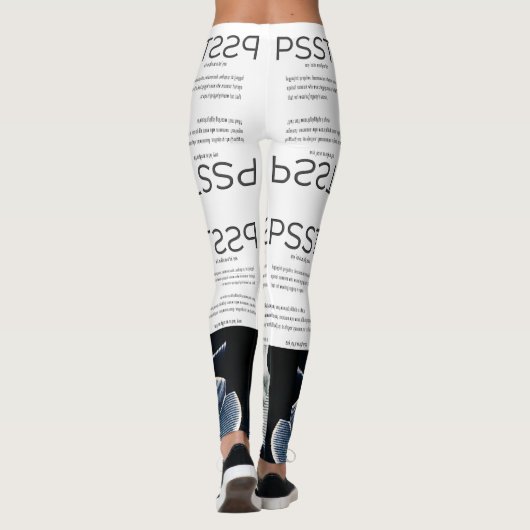 Psst Leggingist Leggings (Achterkant)