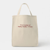 PST Shopping Bag Tote Bag (Achterkant)