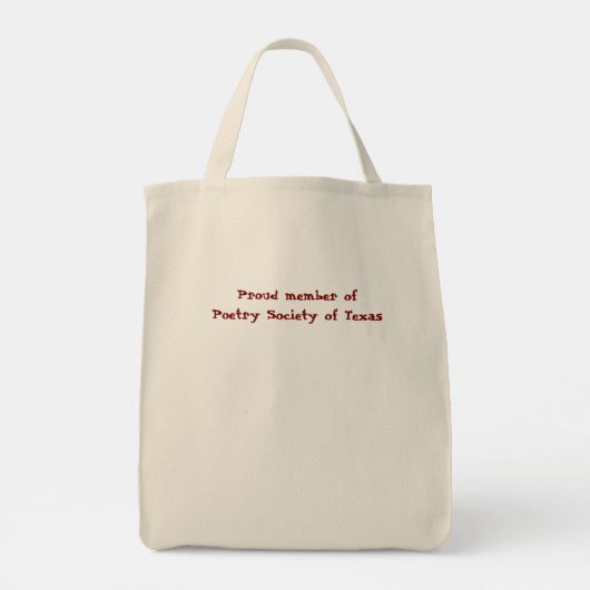 PST Shopping Bag Tote Bag (Achterkant)