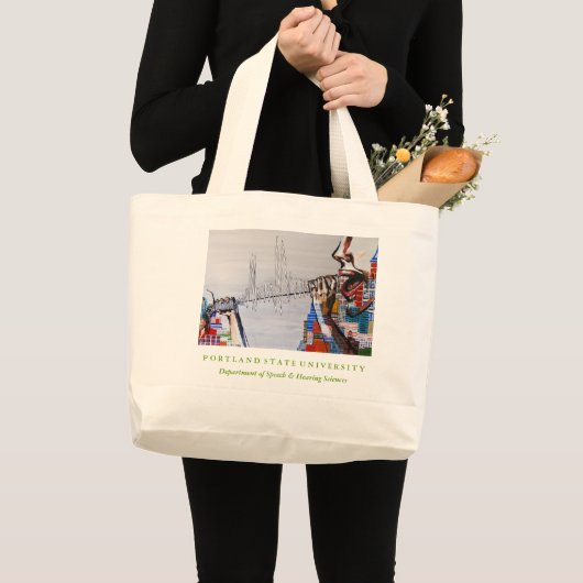 PSU SPHR Grote katoenkatoen Canvas tas (natuurlijk (Voorkant (product))