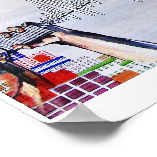 PSU SPHR-Prints en -Posters Poster (Hoek)