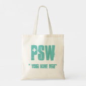 PSW-Canvas tas, werkzak, persoonlijke supportmedew Tote Bag (Achterkant)