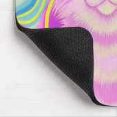 Psy-cat-delic Pink mousepad verticaal Muismat (Hoek)