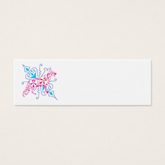 Psy German Shepherd hond Mini Visitekaartjes (Voorkant)