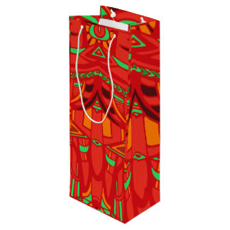 Psy wings large gift bag wijn cadeautas