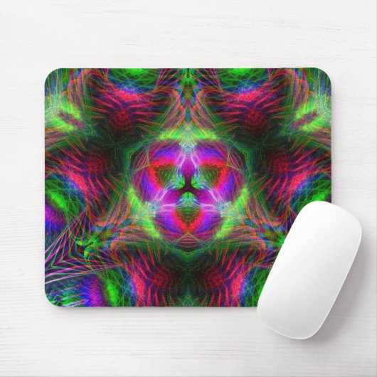 PSYBRIGHT #002 Mousepad Muismat (Met muis)
