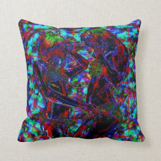 Psycedelic Art Custom Printed Pillow Kussen