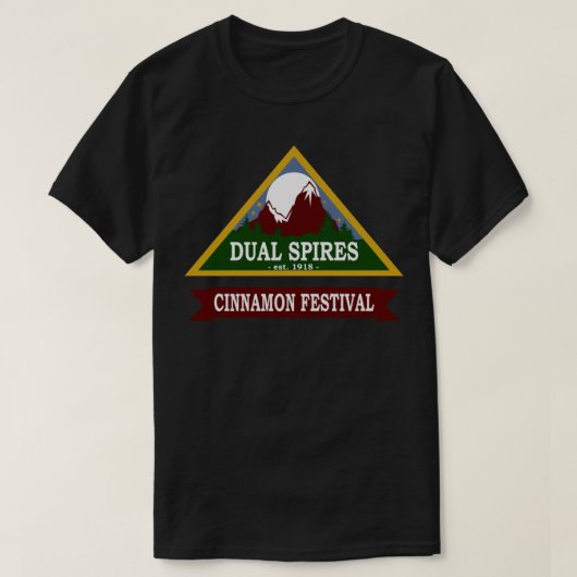 Psych - Dual Spires Cinnamon Festival Essential T- T-shirt (Design voorkant)
