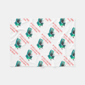 psych fleece deken (Voorkant (Horizontaal))