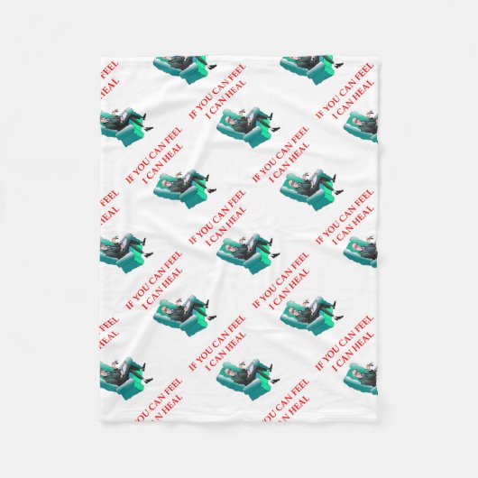 psych fleece deken (Voorkant)