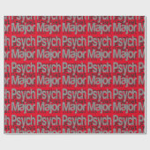 Psych Major Extraordinaire Cadeaupapier (Vlak)