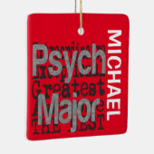 Psych Major Extraordinaire CUSTOM Keramisch Ornament (Rechts)