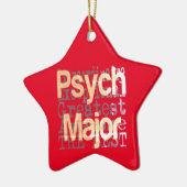Psych Major Extraordinaire Keramisch Ornament (Links)