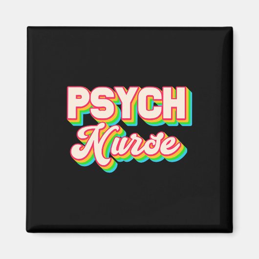 Psych Neurie Psychiatrische verpleging Magneet (Voorkant)