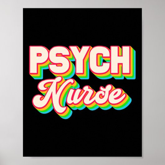 Psych Neurie Psychiatrische verpleging Poster (Voorkant)