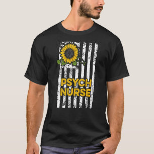 Psych Neurse Psychiatrische verpleging RN T-shirt