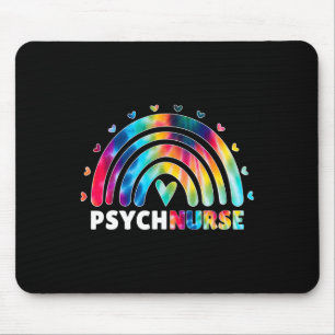 Psych Neurse Tie Dye Verneveling Psychiatrische ge Muismat