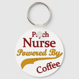 Psych Norse aangedreven door koffie Sleutelhanger