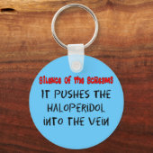 Psych Nurse Hilarious Gifts Sleutelhanger (Voorkant)