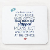 Psych Nurse Muismat (Voorkant)