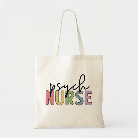 Psych Nurse | Psychiatrische psychische aandoening Tote Bag (Voorkant)