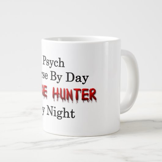 Psych Nurse/Zombie Hunter Grote Koffiekop (Voorkant rechts)