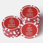 Psych-pokerchips houden, kalm en onderzoeken poker chips (Opstapeling)