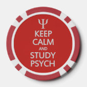 Psych-pokerchips houden, kalm en onderzoeken poker chips (Achterkant)
