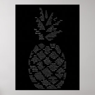 Psych Quotes Pineapple Poster