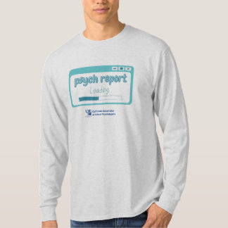 Psych Report Mannen T-shirt met lange mouwen