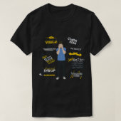 Psych - Shawn Spencer Quotes T-shirt (Design voorkant)