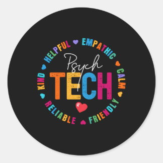 Psych Tech Appreciance Week Psychiatrische Technic Ronde Sticker