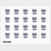 Psych Verpleegkundige Gift Ronde Sticker (Vel)