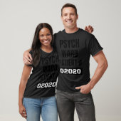 Psych Ward Escaped Mental Patient Funny Costuum T-shirt (Unisex)